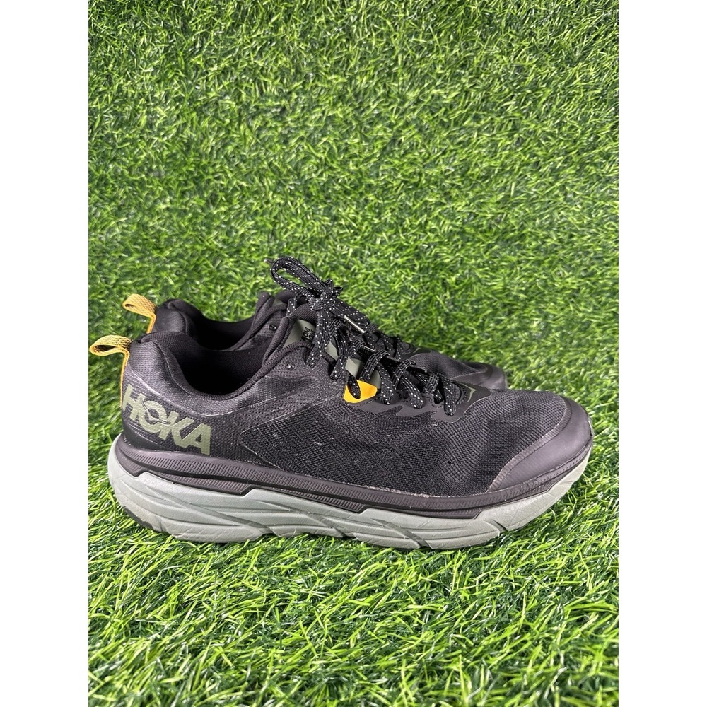 Hoka One One Challenger ATR 6 Black Thyme Mens 13 D Running Trail Shoes 1106510